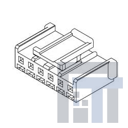 51103-1200 Проводные клеммы и зажимы 2.5 W/B REC HSG POSI G POSI LOC 511031200