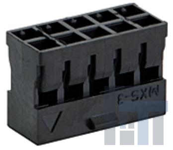 51110-2252 Проводные клеммы и зажимы 2mmCGRID WTB RECCRP /CTRPOL PBT BLK22CKT