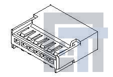 51111-0210 Проводные клеммы и зажимы RECEPTACLE HOUSING 2 TACLE HOUSING 2.5 WW