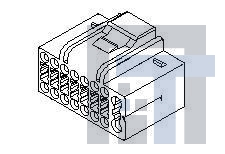 51128-1601 Проводные клеммы и зажимы RECPT HOUSING