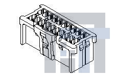 51353-1201 Проводные клеммы и зажимы 2.0 WtB Dual Conn Di p Rec Hsg12Ckt Black