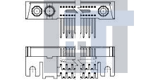 531819-2 Проводные клеммы и зажимы MINI BX PIN ASSY 26 POS RA