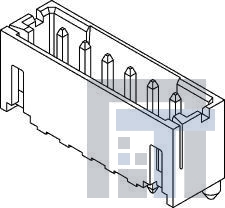 53324-0260 Проводные клеммы и зажимы 2MM SR VERT 2P HDR