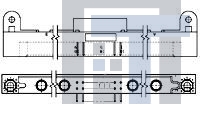 533637-5 Проводные клеммы и зажимы BX PIN ASSY 62 POS