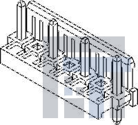 53521-0240 Проводные клеммы и зажимы 7.92 Wafer Assy W/Lo fer Assy W/Lock 2Ckt