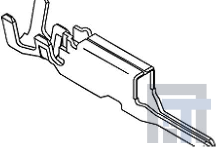 56086-8000-(CUT-STRIP) Проводные клеммы и зажимы 2.0 Term M 22-28AWG CUT STRIP OF 100