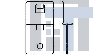 5900121-2 Проводные клеммы и зажимы DYNAMIC D-3 FREE HANG HOOK SMLL