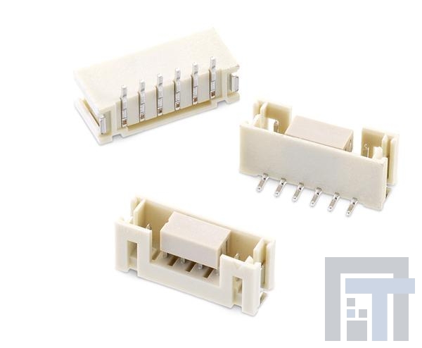 620304124022 Проводные клеммы и зажимы WR-WTB 2mm MaleSMT 4Pin Vtcl Shrouded