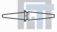 640255-1 Проводные клеммы и зажимы KEY PIN .045 SQ PST