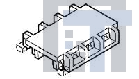 643071-3 Проводные клеммы и зажимы STRAIN RLF COVER 3P Feed-Thru