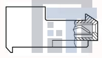 643191-4 Проводные клеммы и зажимы 04P MTA156 CONN ASSY H/F 18AWG