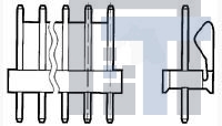 644752-2 Проводные клеммы и зажимы HEADER ASSY 2 POS