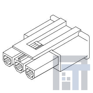 67969-0001 Проводные клеммы и зажимы MINI-FIT CONN