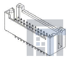 75100-0001 Проводные клеммы и зажимы CGrid Slotted CPI Hd CPI Hdr 30 SAu 4Ckt