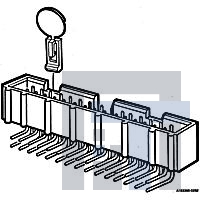 75867-203LF Проводные клеммы и зажимы 16P DR RA SHRD HDR TIN