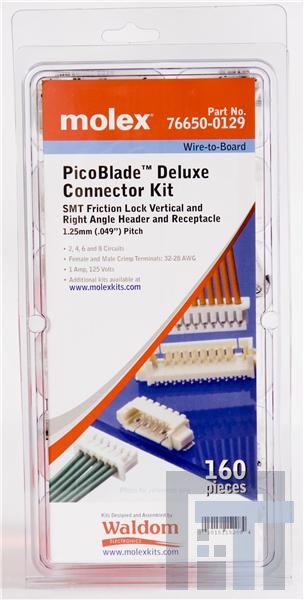 76650-0129 Проводные клеммы и зажимы PICO BLADE WTB KIT