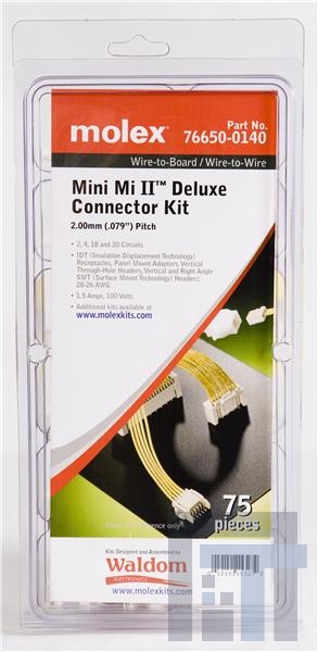 76650-0140 Проводные клеммы и зажимы MINI MI II KIT DELUXE