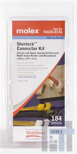 76650-0156 Проводные клеммы и зажимы SHERLOCK 2MM KIT