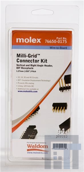 76650-0175 Проводные клеммы и зажимы 2MM MGRID KIT IDT WTB