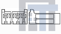 770602-4 Проводные клеммы и зажимы CST-100 CONN. 4POS