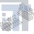 77315-424-10LF Проводные клеммы и зажимы SINGLE ROW 10 POS TIN HEADER