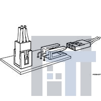 78211-008LF Проводные клеммы и зажимы MINI-LATCH 1x8P