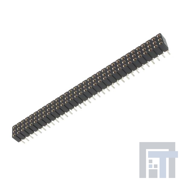 805-43-096-10-012000 Проводные клеммы и зажимы 96P Triple Row STRAIGHT PIN SOCKET