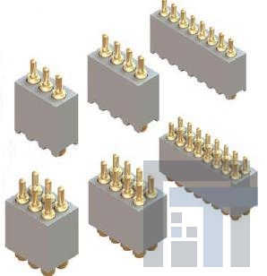 854-22-002-10-001101 Проводные клеммы и зажимы 2P 1R THRU-HOLE .350 HEIGHT CONN