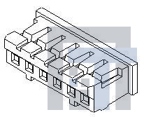 87369-0500 Проводные клеммы и зажимы CRIMP HSG SINGLE 5P