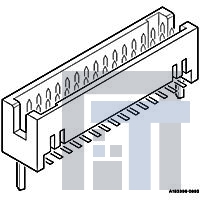 87401-125CTLF Проводные клеммы и зажимы 536-57NF-RIB-CAGE HEADER