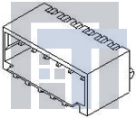 87438-0243 Проводные клеммы и зажимы 2 CKT 1.5mm HDR. Rt.-Angle SMT