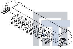 87526-5220 Проводные клеммы и зажимы 2mm MGrid I/O Hdr/FN ail T&R.38AuLF 20Ckt