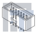 87834-2441 Проводные клеммы и зажимы 2.54mm CGrid HdrW/Pg Slt 1PdNiAuLF 24Ck