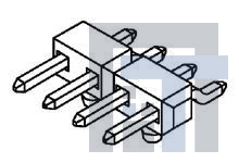 87858-0003 Проводные клеммы и зажимы 2MM SR 2P HDR SMT PEG BREAKAWAYT&R 2CT