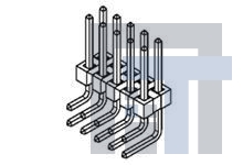 87911-0614 Проводные клеммы и зажимы 6P R/A DRSW HEADER C-GRID 2.54mm