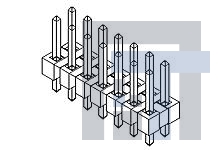 87914-0007 Проводные клеммы и зажимы 2.54MM DRSW T/H HDR. 14P