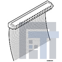 89361-106LF Проводные клеммы и зажимы IDC Receptacle, 6P W/Out Central Key