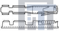 9-531224-1 Проводные клеммы и зажимы T/SPRING LP SOCKET 26-22 AWG