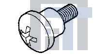 900167-1 Проводные клеммы и зажимы CROSS-RCPTESSED HEAD SCREW