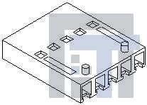 90123-0102 Проводные клеммы и зажимы 2P SOCKET C-GRID III