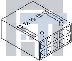 90143-0004 Проводные клеммы и зажимы C-GRID III 4 CKT HOU