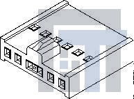 90156-0143 Проводные клеммы и зажимы CRIMP HOUSING 3P C-GRID III single