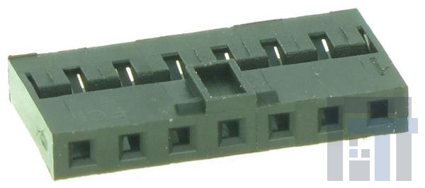 90312-007LF Проводные клеммы и зажимы Crimp-to-Wire Hsg,7P Pol,Latch,Single Row