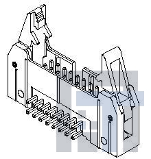 90663-3101 Проводные клеммы и зажимы QF50 Srd Hdr RA Key Key W/ELv .1Au 10Ckt