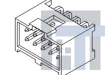 91814-1210 Проводные клеммы и зажимы HEADER SHROUD CGRI D III R/A HI TEMP10P