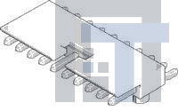 95000-005LF Проводные клеммы и зажимы SMT Header SR, Polar Latching, 5P, .2um