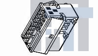 953892-1 Проводные клеммы и зажимы 16/8W+4SC MQS SOCKET HSG