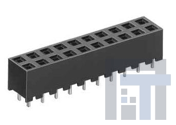 A3D-14DA-2DSE(71) Проводные клеммы и зажимы 14P DR STRT PIN HDR 1.27MM LEAD LENGTH