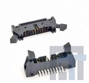 D3793-6002-AR Проводные клеммы и зажимы 10P STR HEADER NO LATCH 10U AU