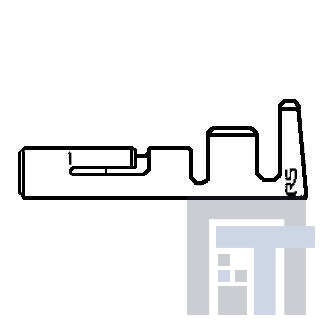 DF1-PD2428SCFB Проводные клеммы и зажимы SOCKET CONTACT 24-28 AWG